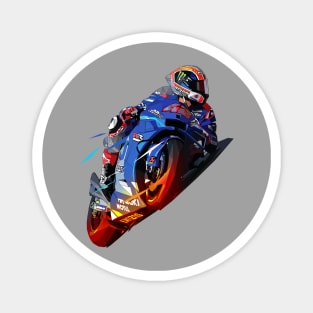 Alex Rins Low Poly Magnet